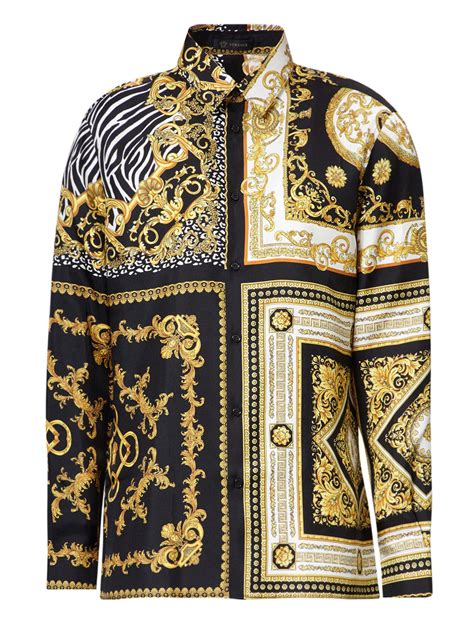 versace coltrui heren|Versace men's shirts.